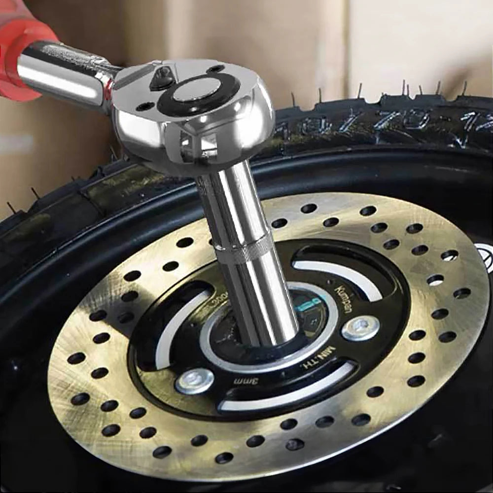 46PCS Ratchet Wrench Tool Set 1/4 Metric Socket Wrench Household Manual Repair Tools for Bike Repair