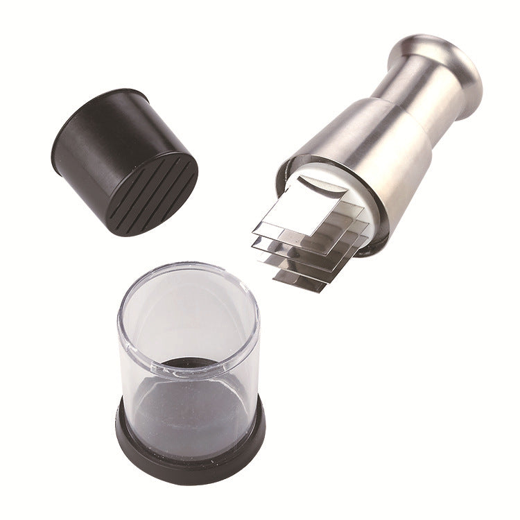 Stainless Steel Pat Music Garlic Mud Device Small Garlic Device Kitchen Aids Chopper Vegetable Cutter