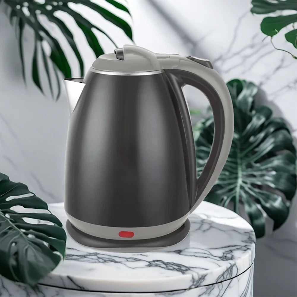 2L Electric Kettle Stainless Steel Fast Boil Water Heater Tea Household Kettle with Auto Shut-Off Protection Anti-scalding