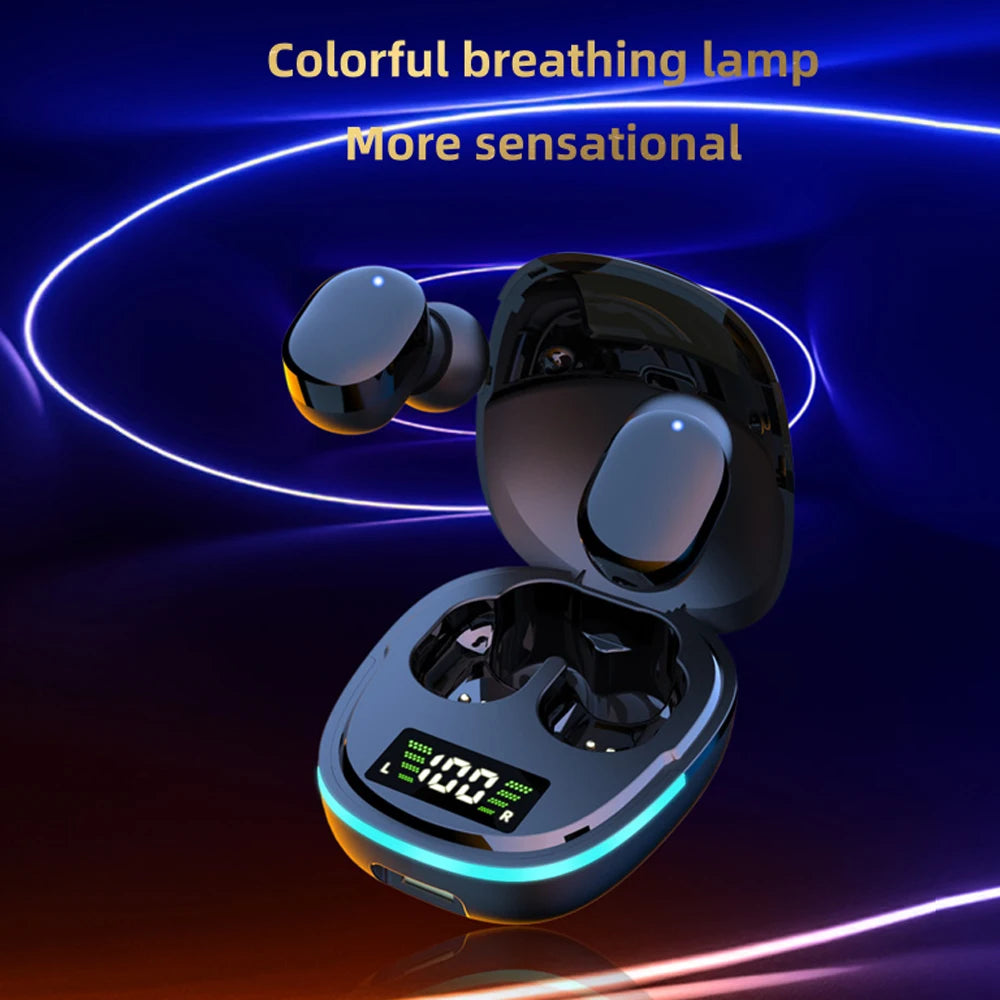 G9S Bluetooth Earphone Battery Display Stereo In Ear Sports TWS Portable