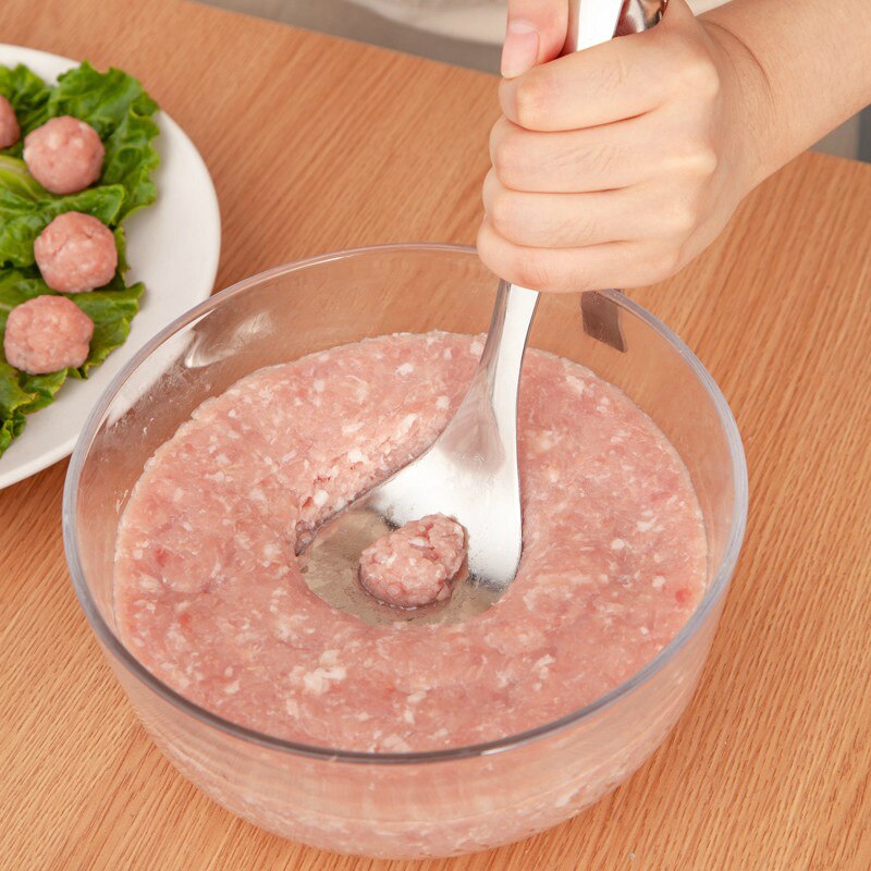 1Pcs Meat Meatballs Maker Stainless Steel Mold Household Manual Non-Stick Beef Ball Cow Tool Accessories Kitchen 2019NEW Hot DIY