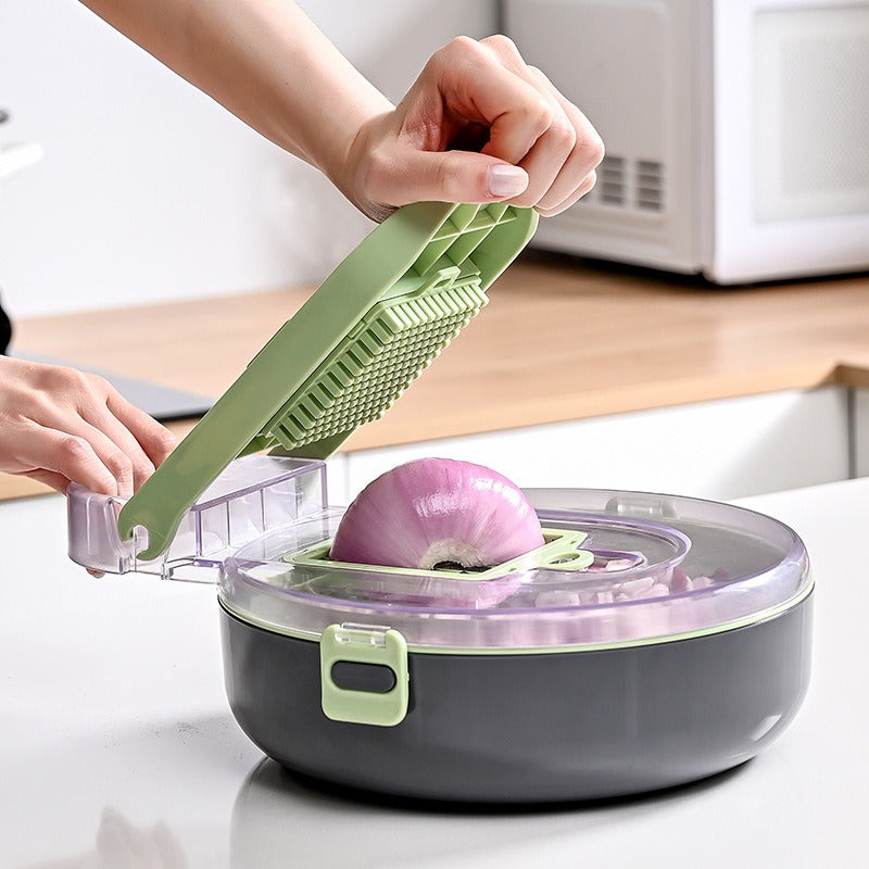 Hot Selling Vegetable Chopper Slicer Veggie Dicer Cutter for Onion Tomato Potato Food Chopper with Draining