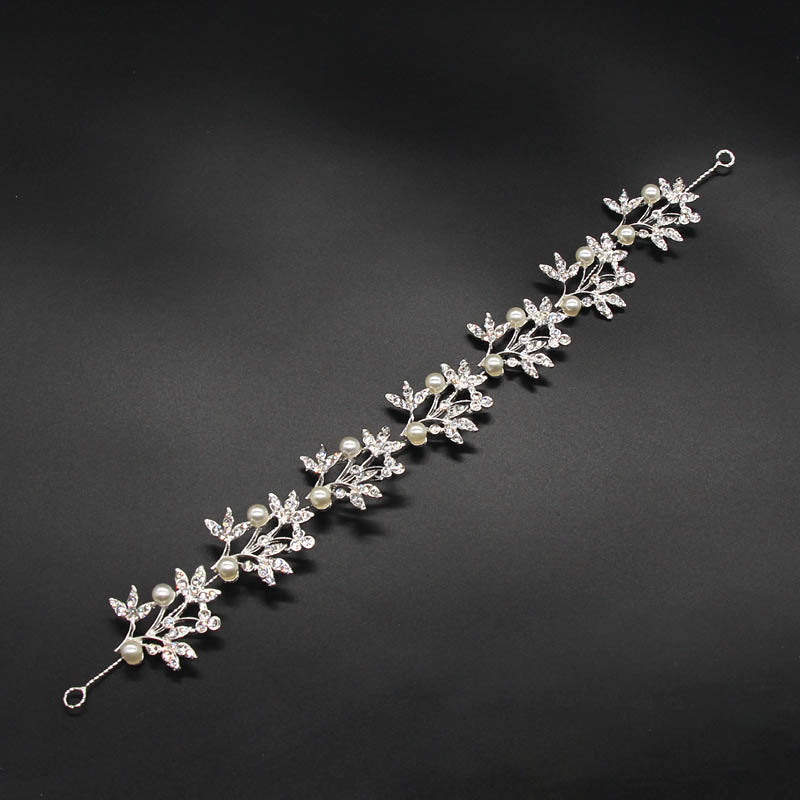 Bridal Jewelry, Alloy Rhinestones, Wedding Hair Accessories, Headbands, European and American Wedding Dresses, Headdress Accesso