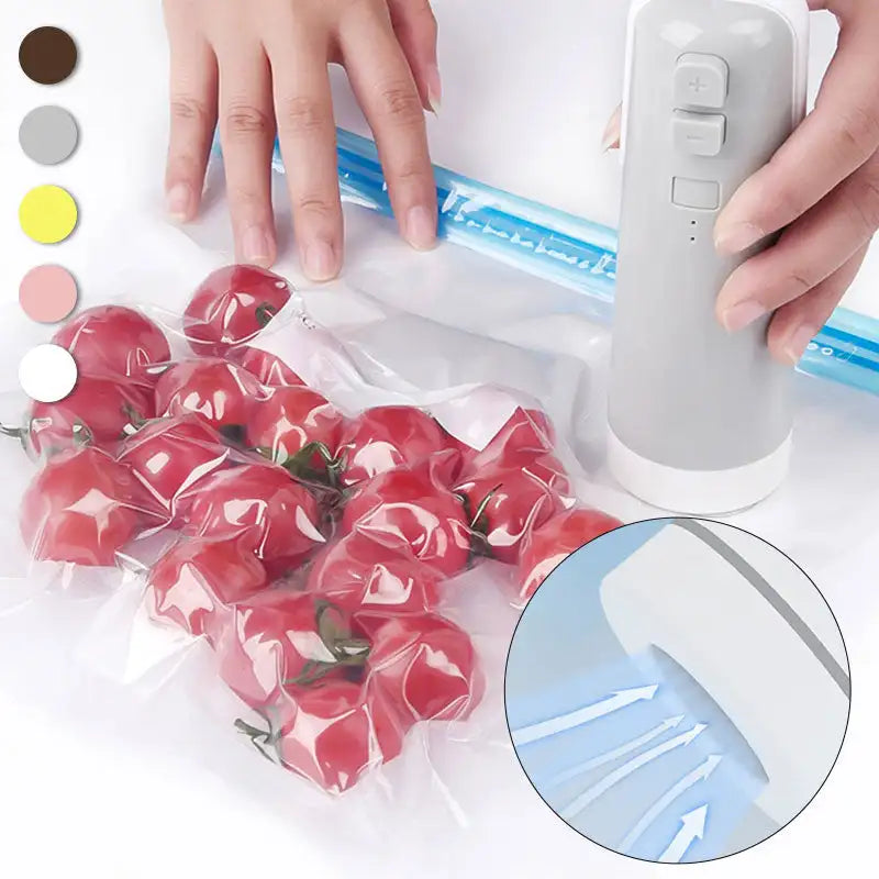 Vacuum Sealer Packaging Machine Household Food Vacuum Sealing Machine Small Plastic Sealing Machine Vacuum Food Sealing Handheld