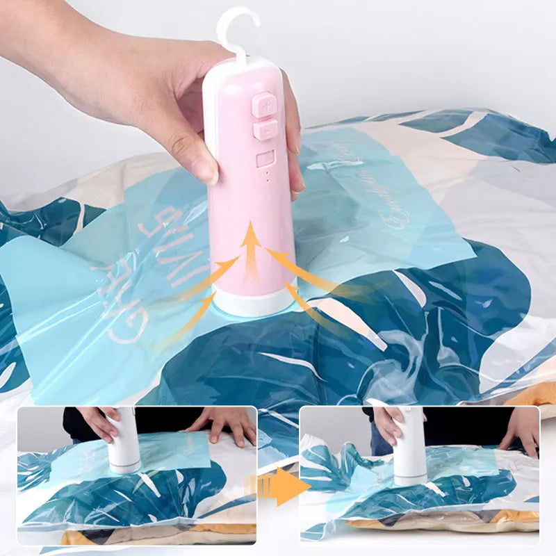 Vacuum Sealer Packaging Machine Household Food Vacuum Sealing Machine Small Plastic Sealing Machine Vacuum Food Sealing Handheld