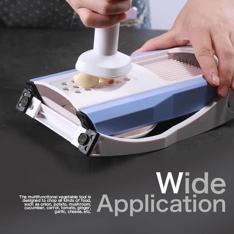 Multi Purpose 5 in 1Shredder Cutter Vegetable Slicer Artifact Shred Slice Fruit Potato Peeler Kitchen Accessories Manual Slicers