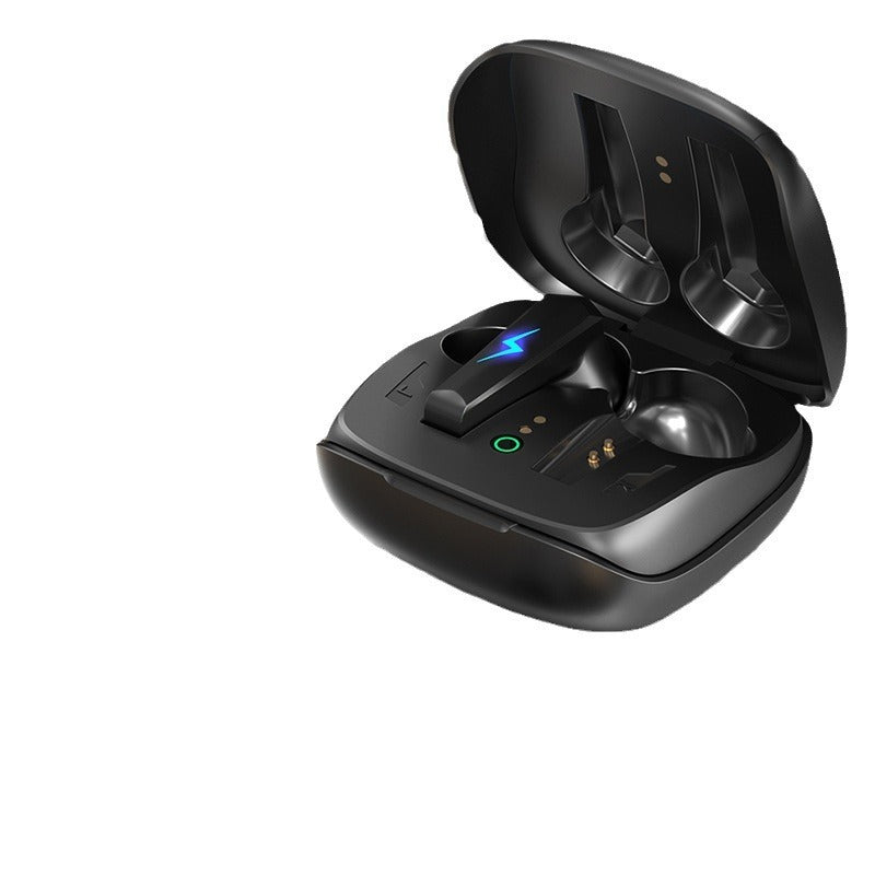 TWS wireless Bluetooth earphones with long battery life, in ear gaming, noise reduction, and low latency for gaming