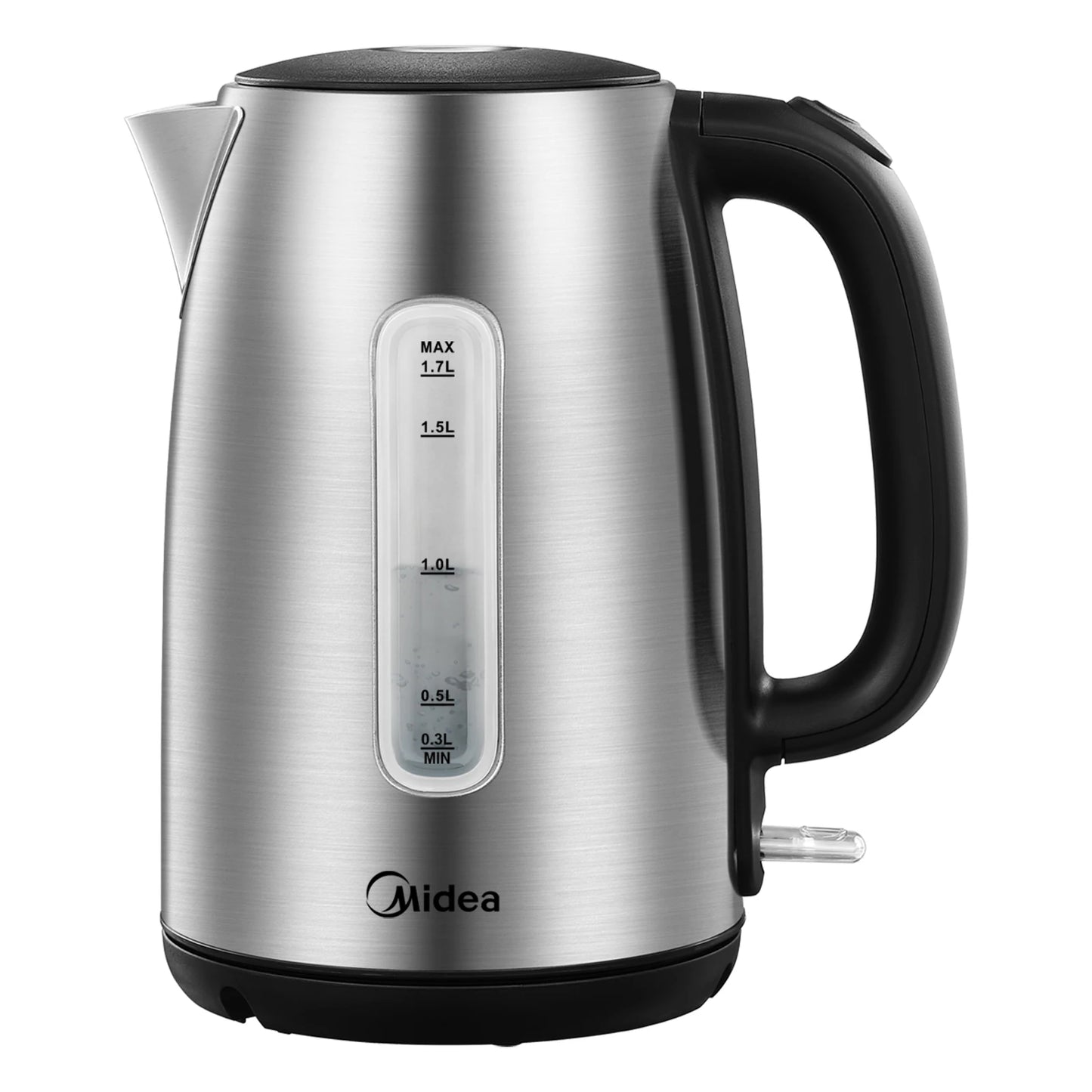 Electric Kettle 3000W Fast Boil 1.7L Stainless Steel Kettle with LED Indicator,Water Level Indicator, Dry Burn Protection