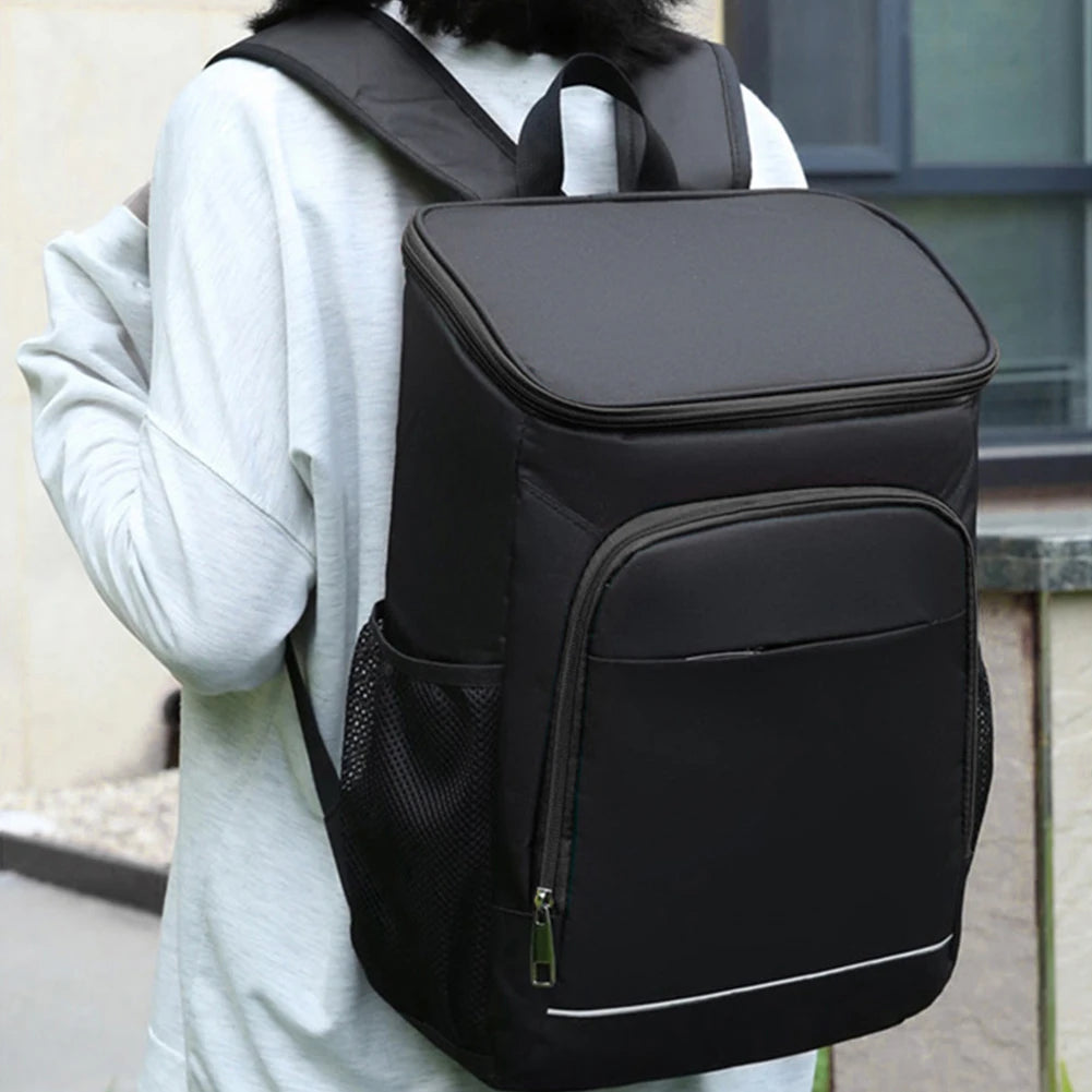 30L Extra Large Thermal Food Bag Cooler Bag Refrigerator Box Fresh Keeping Food Delivery Backpack Insulated Cooler Backpack