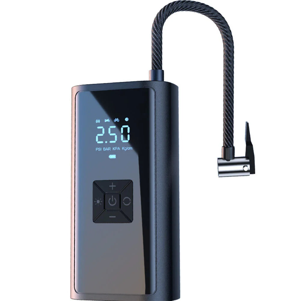 150PSI Car Wired Air Pump Electric Tire Inflation Compressor With LCD Digital Display Light For Auto Bicycles Ball Bicycle Pump