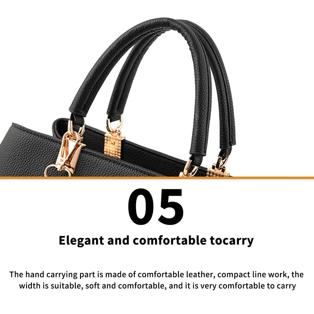 Ladies Handbag Totes Soft Leather Women Cross Body Medium Shoulder Bag Bags
