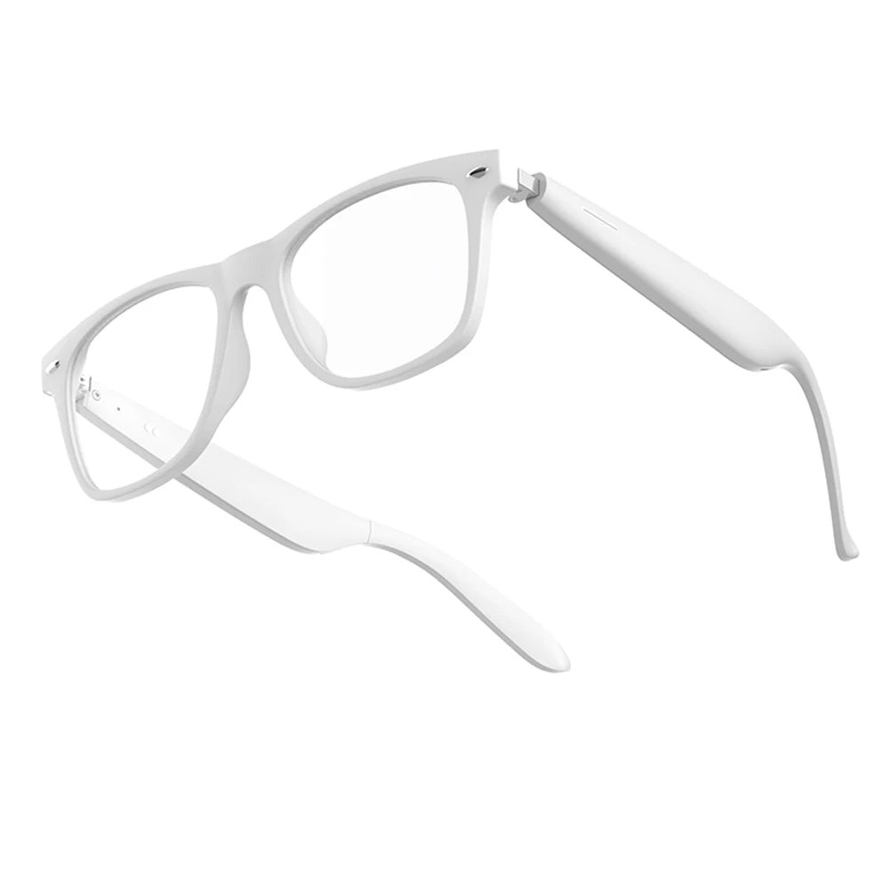 AI Intelligent Translation Glasses Music Headphones Glasses Bluetooth-Compatible Support Above 130 Languages for Outdoor Travel