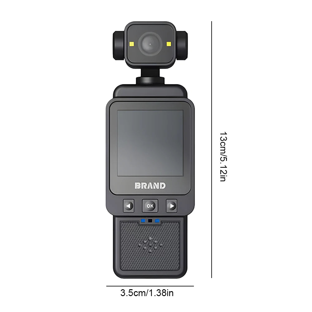 1080P WiFi Sports Wearable Camera Travel Bicycle Driver Recorder Mini Sports Cam for Motorcycle and Vlogging