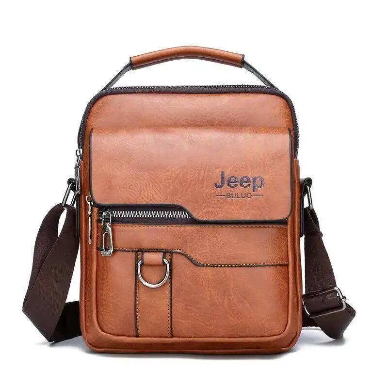 Men's PU Leather Messenger Shoulder Bags Vintage Cross Body Purse Handbag UK