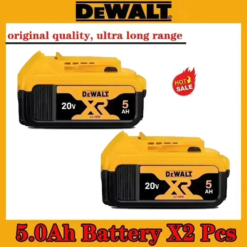 Q Original DeWalt 6Ah/5Ah/ 20V battery replaceable DCD887 DCD805 DCF860 Dcd796 DCG406 DCF880 DCF512 DCD805 power tools battery