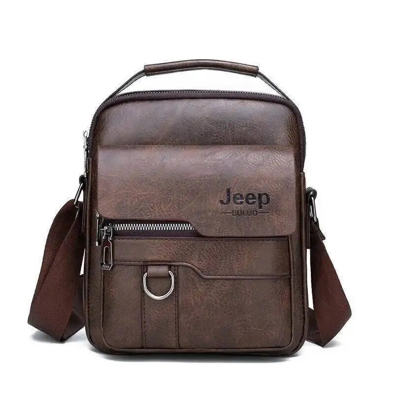 Men's PU Leather Messenger Shoulder Bags Vintage Cross Body Purse Handbag UK