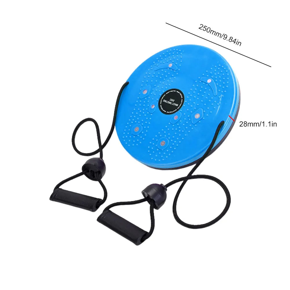 Magnet Foot Board with Pull Rope Torsion Body Dance Plate Multifunction Weight Loss Aerobic Exercise Tool