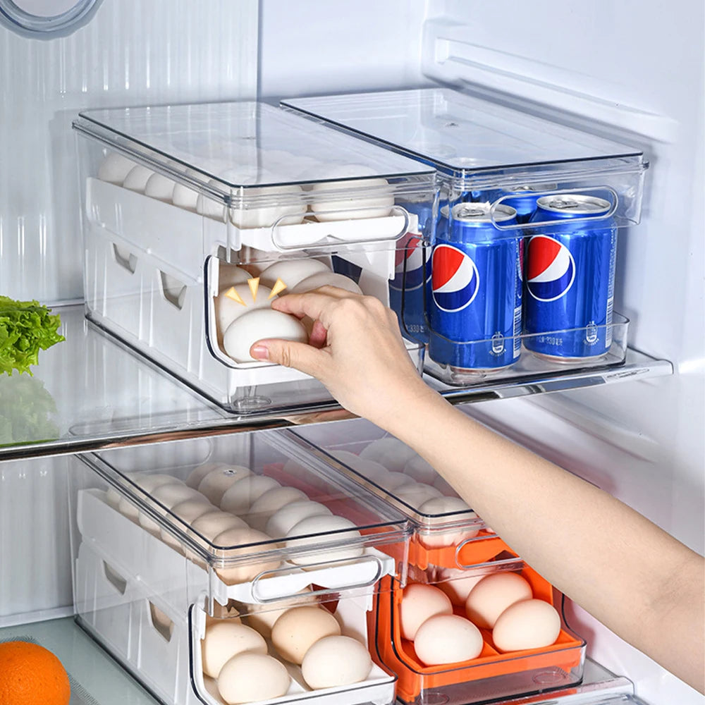 【Lifeideas】2-Layer Scrolling Egg Holder Storage Rack