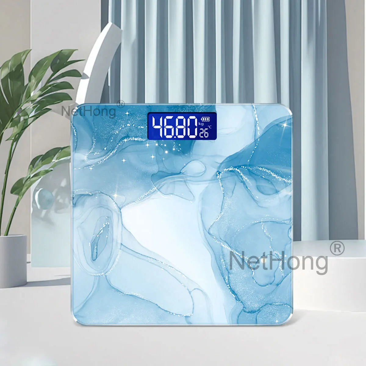 Smart Weighing Scale High Precision Digital Bathroom Balance for Body Weight UK