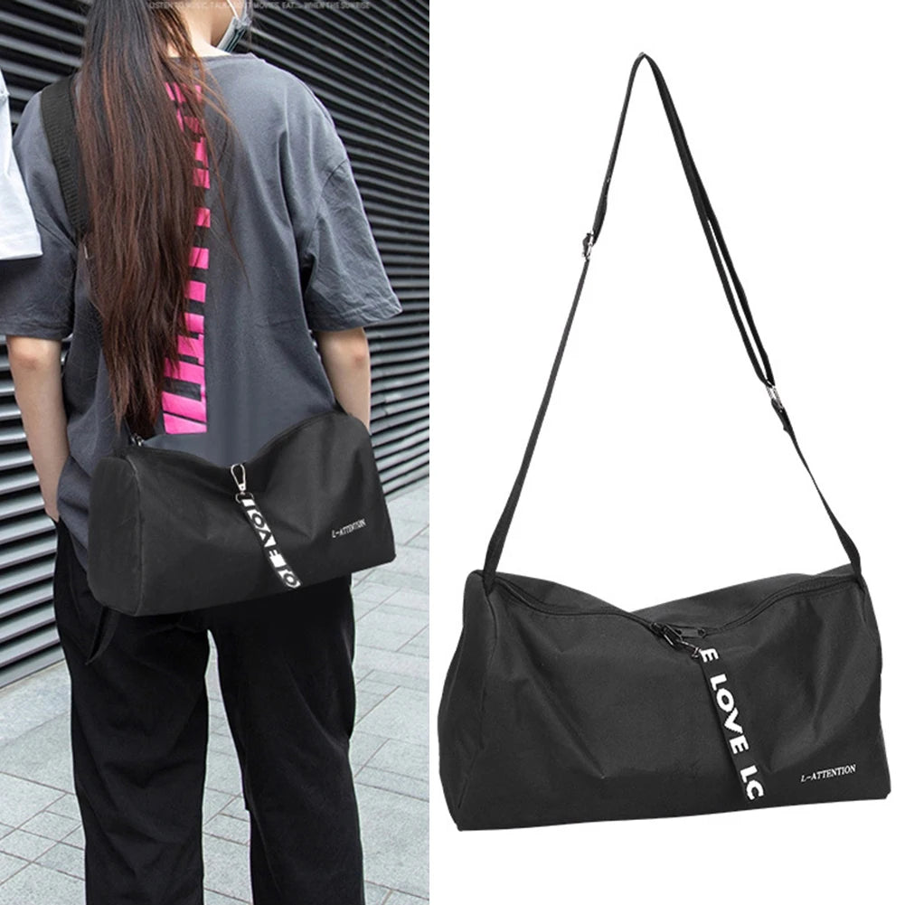 Portable Outdoor Fitness Gym Bags Multifunction Fashion Sport Gym Storage Bag 600D Nylon Adjustable Strap for Men Women