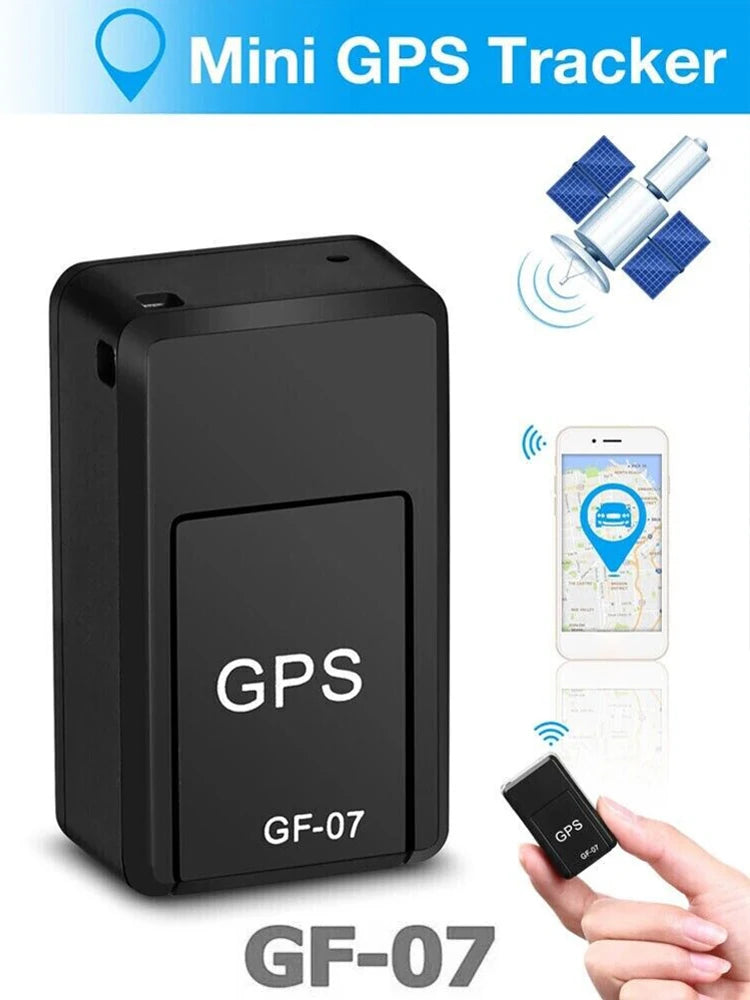 Car Real Time Tracking GF-07 GPS Tracker Magnetic Anti Theft SIM Message Positioner Daily Waterproof Car Tracker Car Accessories