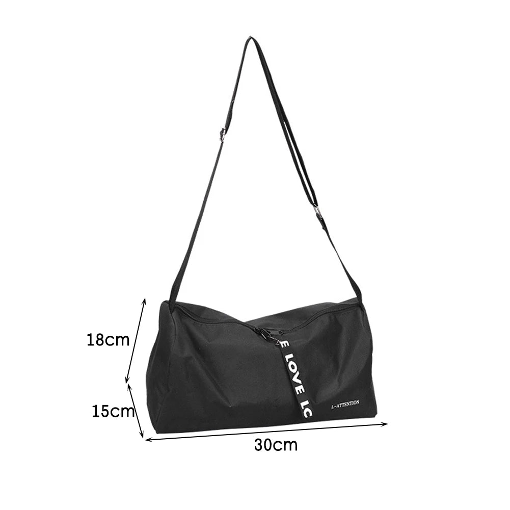 Portable Outdoor Fitness Gym Bags Multifunction Fashion Weekender Bags 600D Nylon Adjustable Strap for Weekend Training