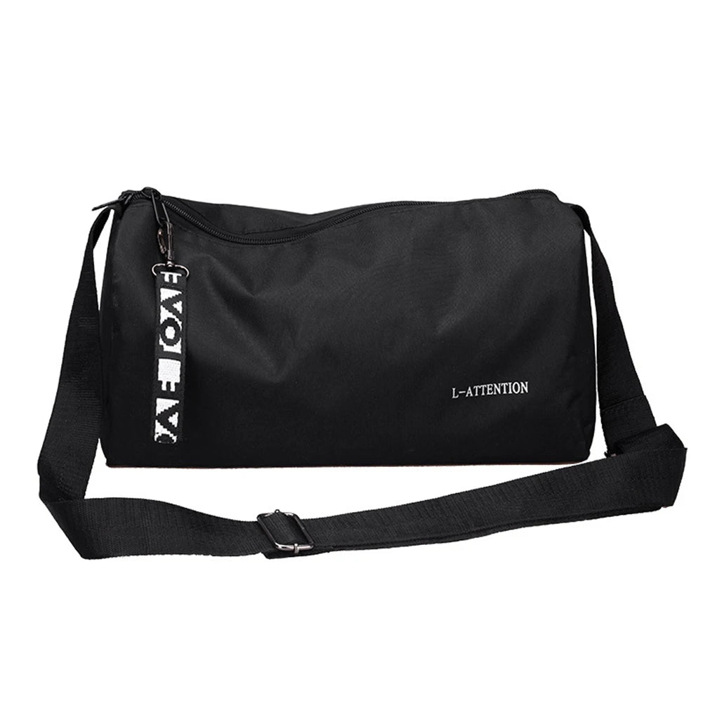 Portable Outdoor Fitness Gym Bags Multifunction Fashion Weekender Bags 600D Nylon Adjustable Strap for Weekend Training