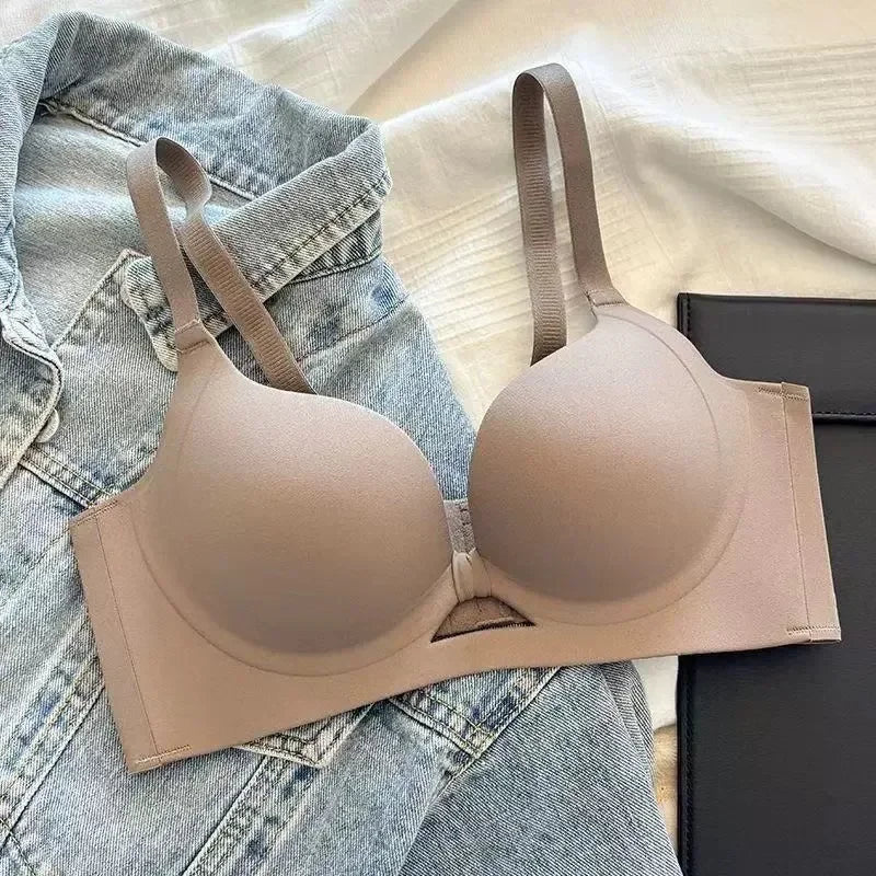 2024 Invisible Push Up Bra for Small Chest 3D Honeycomb Lift Technology No Wire Seamless Bralette (A-B Cup) Skin-Friendly
