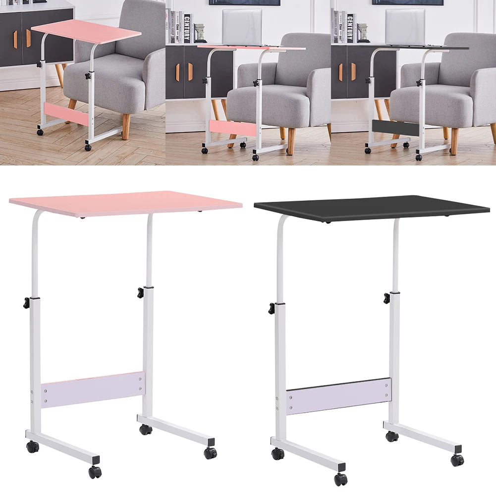 【Breeins】Height Adjustable Computer Standing Desk with Wheels