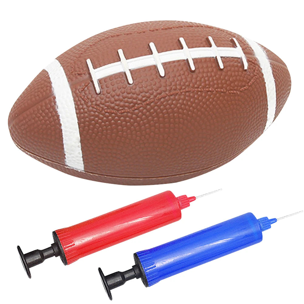 American Football Teenagers Rugby Ball Child Toys Inflatable Small Rugby Ball Anti Slip Children Game Ball for Children Teaching