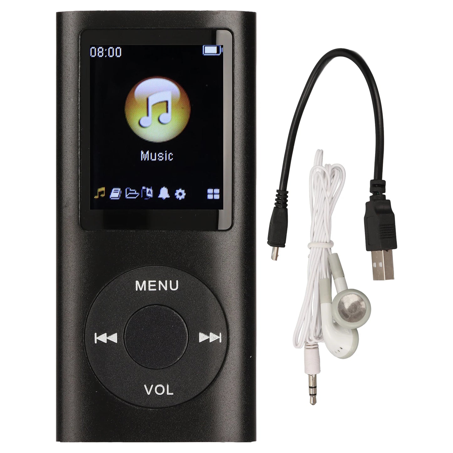 MP3 Player Stylish Multifunctional Lossless Sound Slim 1.8 Inch LCD Screen Portable MP3 Music Player new