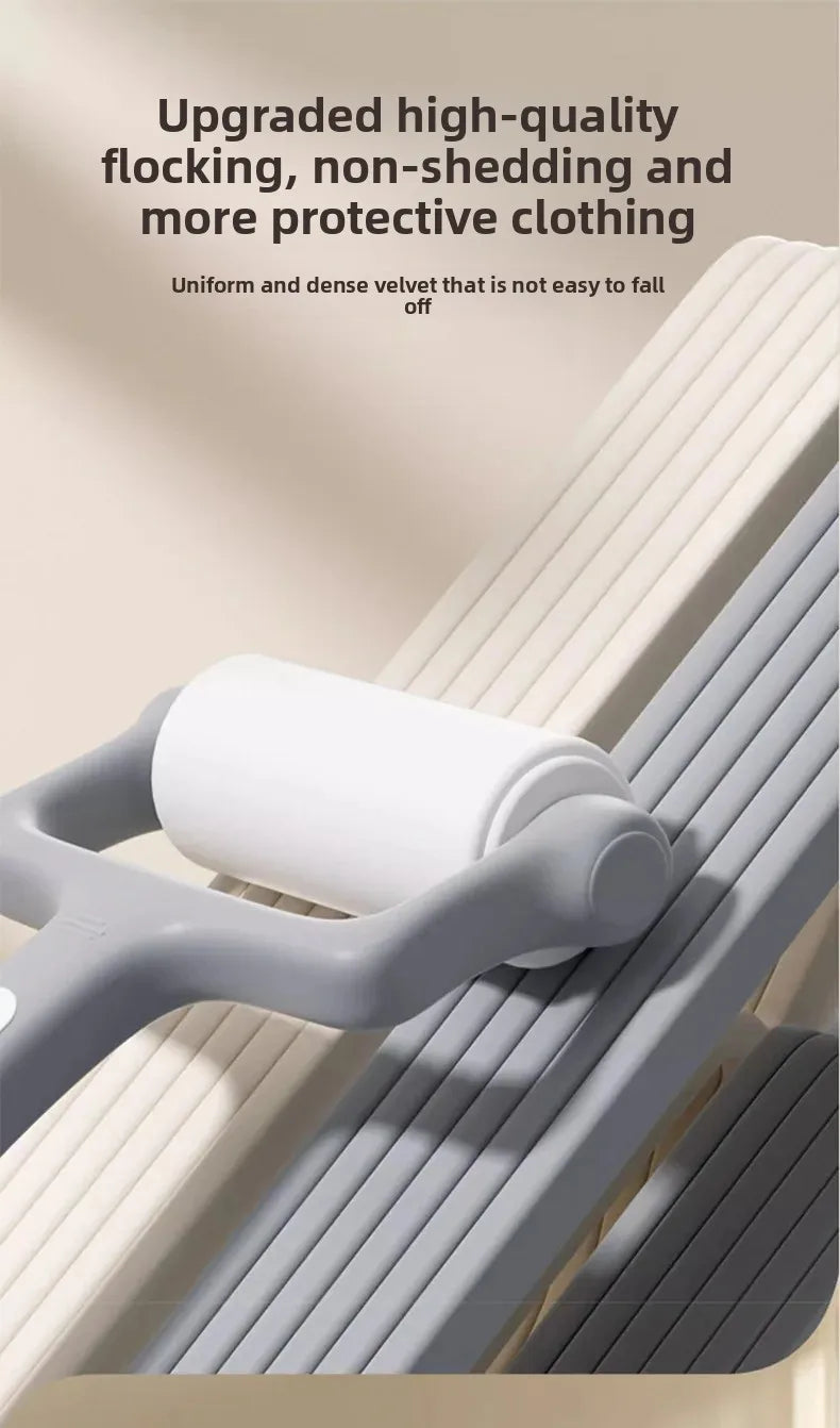 Home Use Flocking Clothes Hanger Anti-Slip Shirt Drying Rack Store Shoulder Corner Seamless Hanging Closet Storage Tool