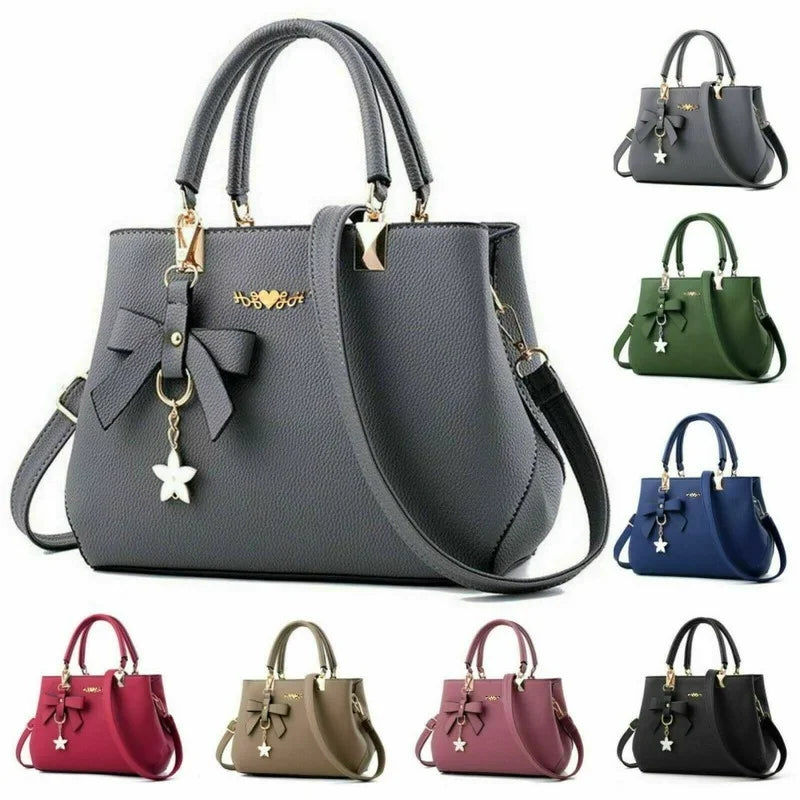 New Elegant Shoulder Bag Fashion Flowers Hand Bags for Women Luxury Designer Female Bags Plum Bowknot Sweet Crossbody Bag