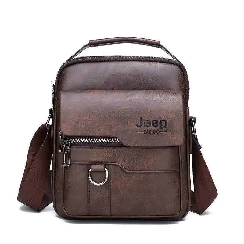 Men's PU Leather Messenger Shoulder Bags Vintage Cross Body Purse Handbag UK
