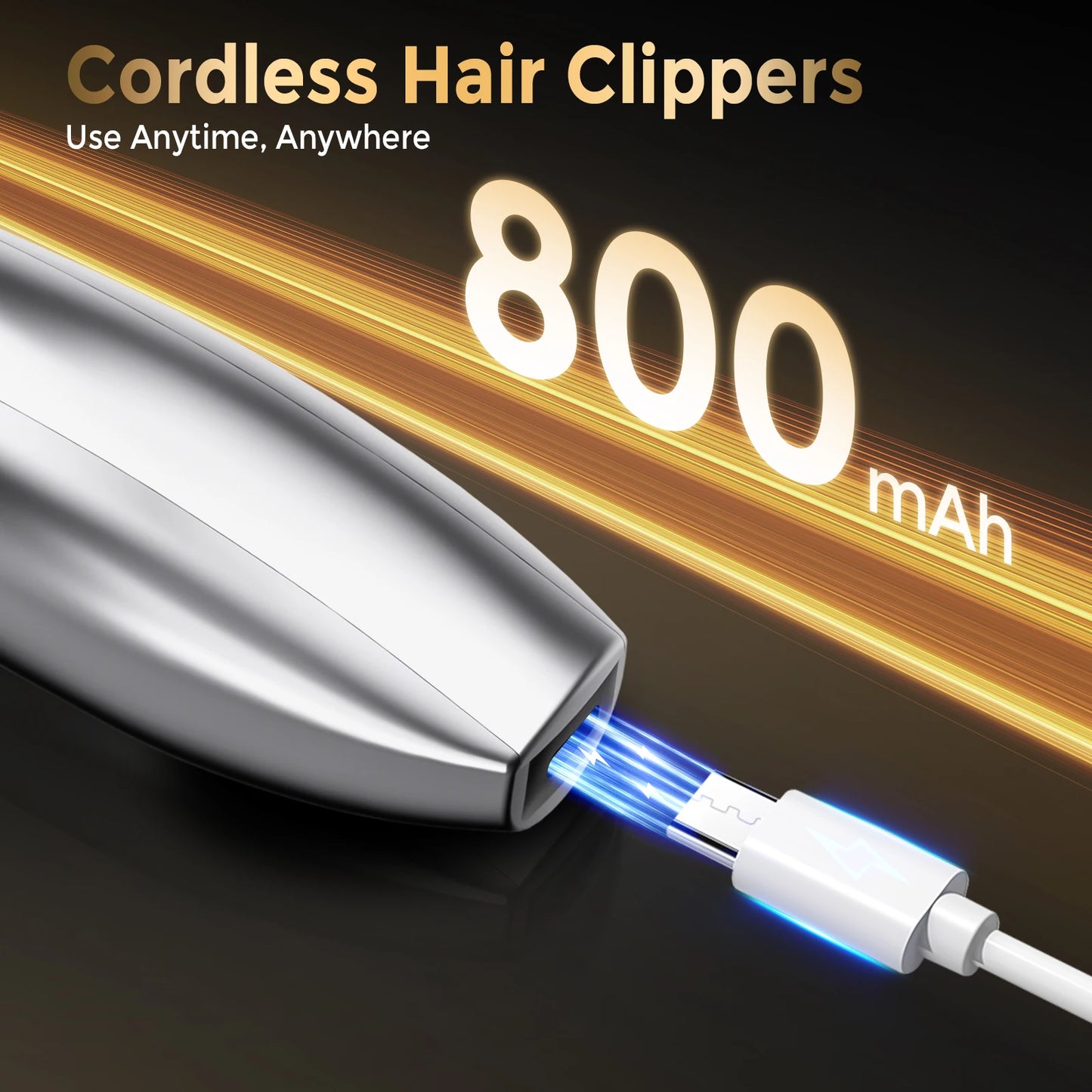 Sejoy Professional Hair Clippers for Men Rechargeable Beard Trimmer Cordless Barber Clippers for Hair Cutting Grooming
