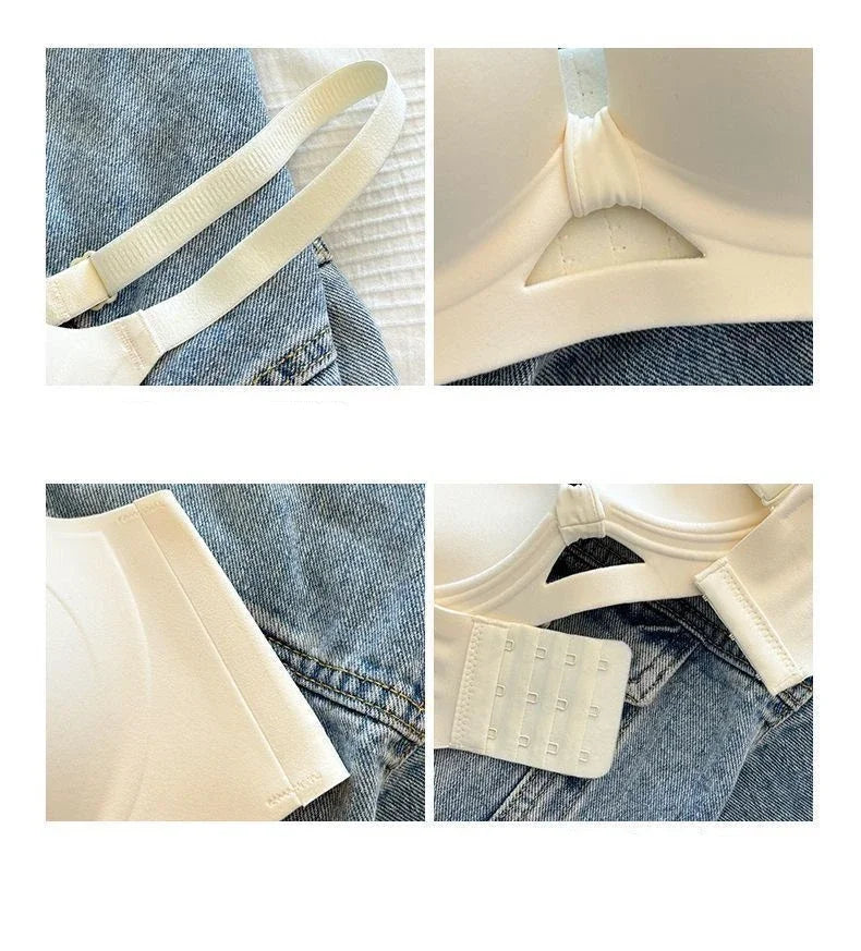 2024 Invisible Push Up Bra for Small Chest 3D Honeycomb Lift Technology No Wire Seamless Bralette (A-B Cup) Skin-Friendly