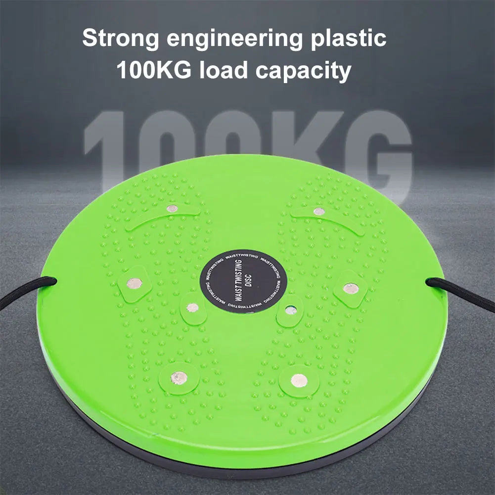 Magnet Foot Board with Pull Rope Torsion Body Dance Plate Multifunction Weight Loss Aerobic Exercise Tool