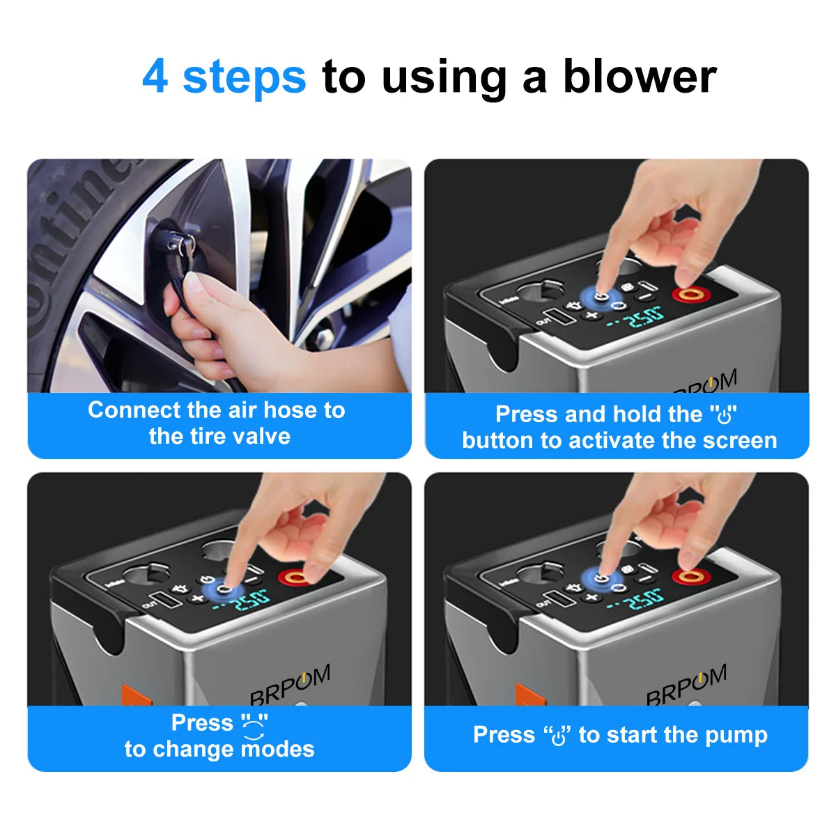 Car Jump Starter 6000A Peak 26800mAh 12V Auto Booster Battery Charger Jumper Box with Fast Charging With LED Screen