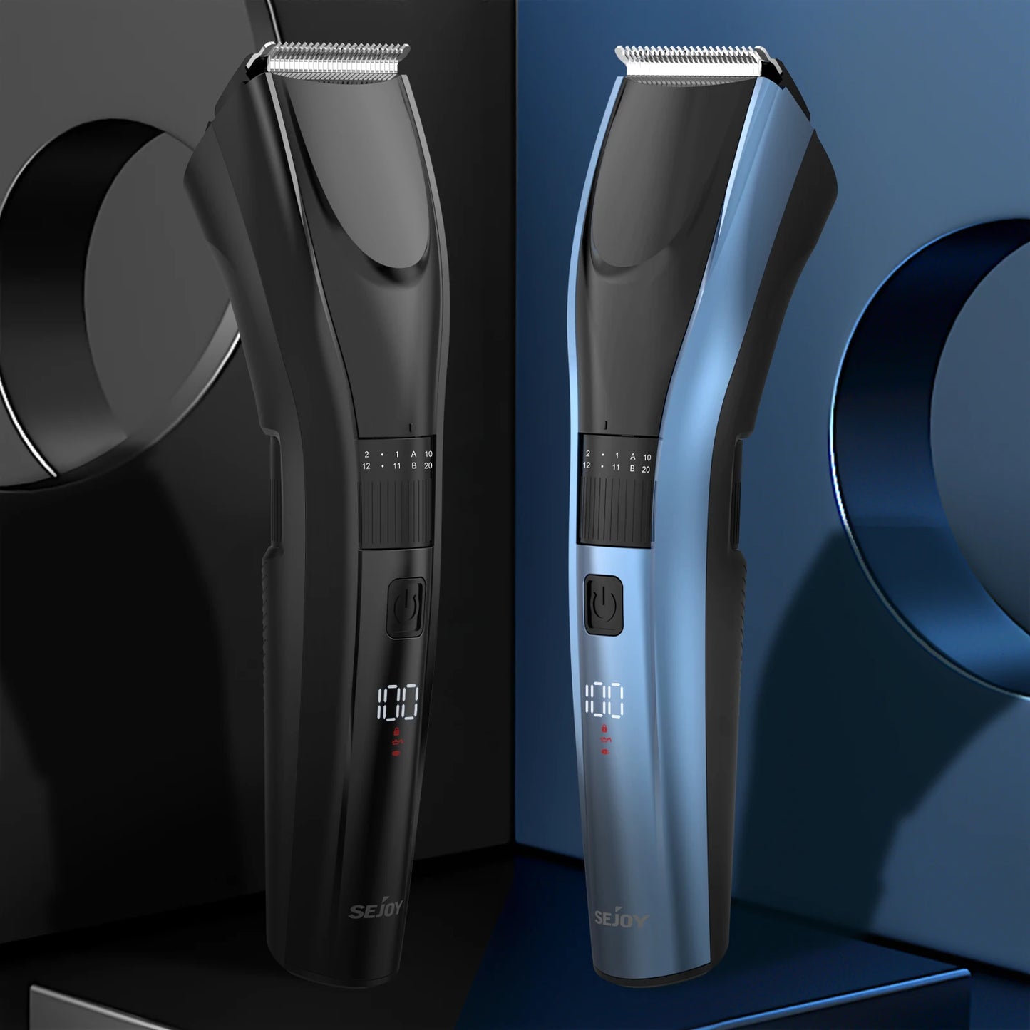 Sejoy Electric Hair Clipper For Men, 20 Gears Adjustable Hair Cut Machine Hair Trimmer Professional Rechargeable Hair Cut Barber