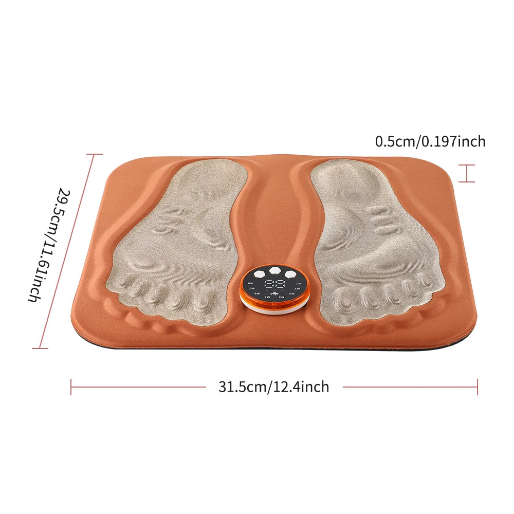 Smart Foot Massager Pad Muscle Relax Feet Acupoints Massage Electric Muscle Stimulation Improve Blood Circulation Health Care