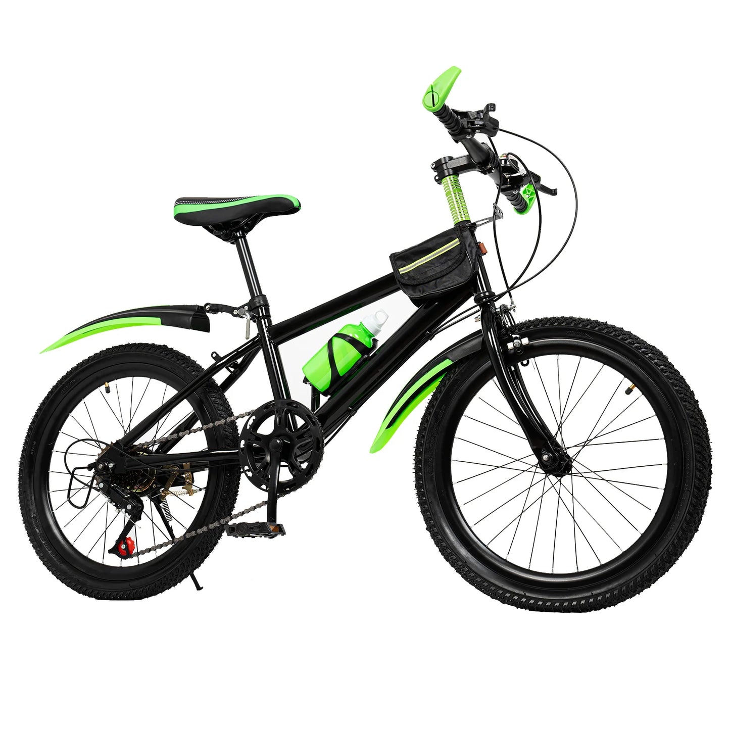1.3-1.5m Children 20'' Mountain Bike Seat Adjustment Height 63-76cm Aluminum Alloy Mountain Bicycle