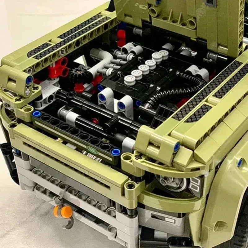 2573PCS Technical Land Off-road Defender Classic Car Building Blocks 42110 Set Model MOC Vehicle Toys Bricks for Boys Adult Gift