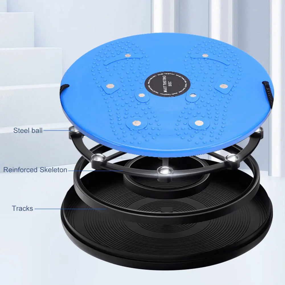 Magnet Foot Board with Pull Rope Torsion Body Dance Plate Multifunction Weight Loss Aerobic Exercise Tool