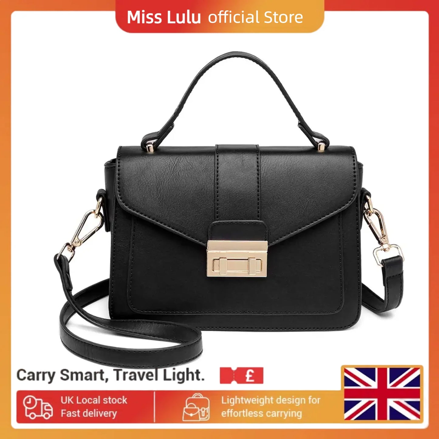 Miss Lulu Crossbody Bag for Women, Small Women's Top-Handle Bags, Suede Handbags for Shopping Traveling