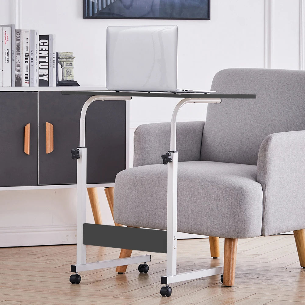 【Breeins】Height Adjustable Computer Standing Desk with Wheels