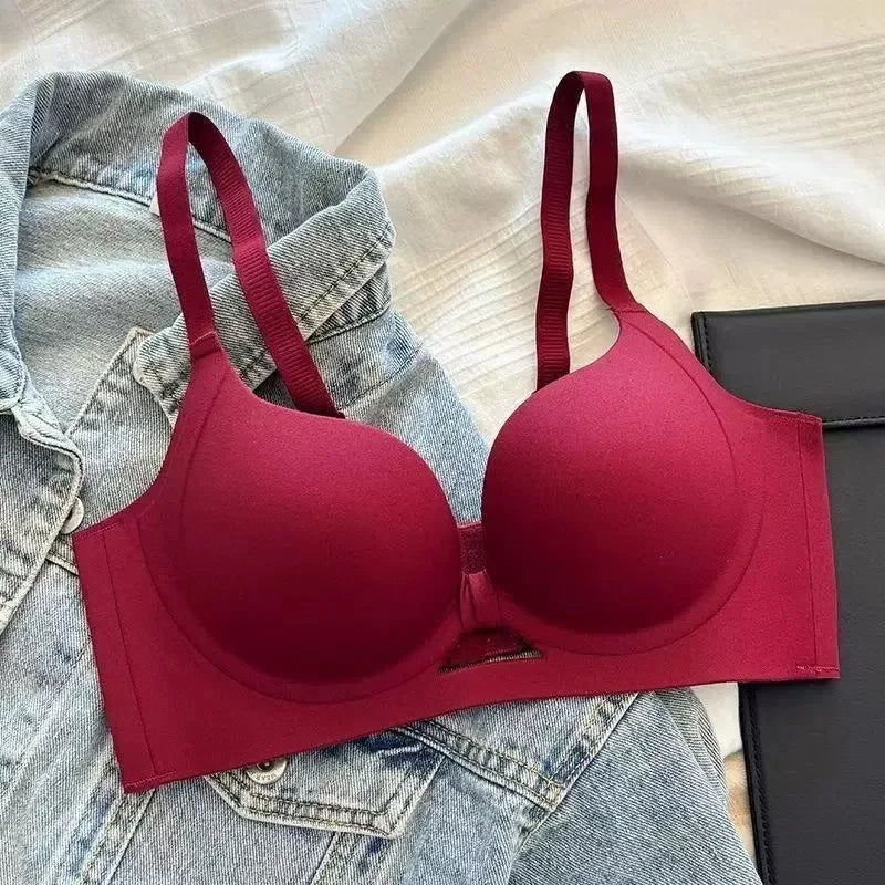 2024 Invisible Push Up Bra for Small Chest 3D Honeycomb Lift Technology No Wire Seamless Bralette (A-B Cup) Skin-Friendly