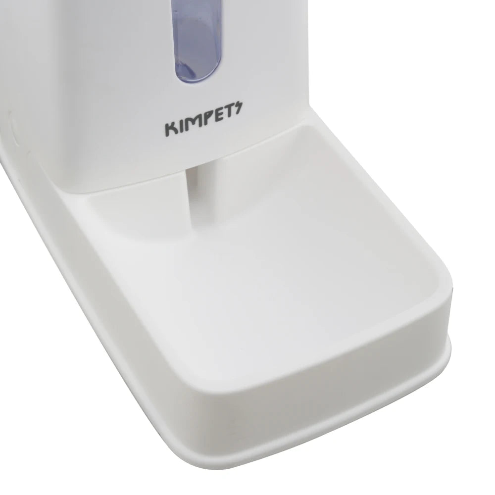 Voltsify 2-in-1 Automatic Pet Feeder & Water Dispenser Set, Non-Slip Base, Detachable for Easy Cleaning, Durable PP Plastic
