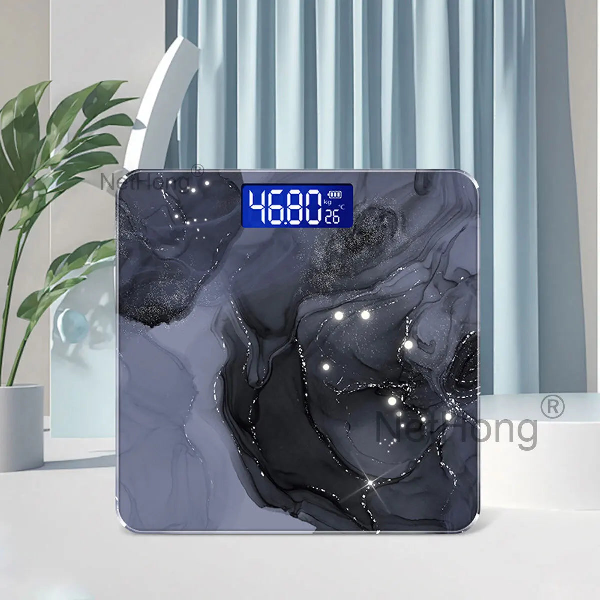 Smart Weighing Scale High Precision Digital Bathroom Balance for Body Weight UK
