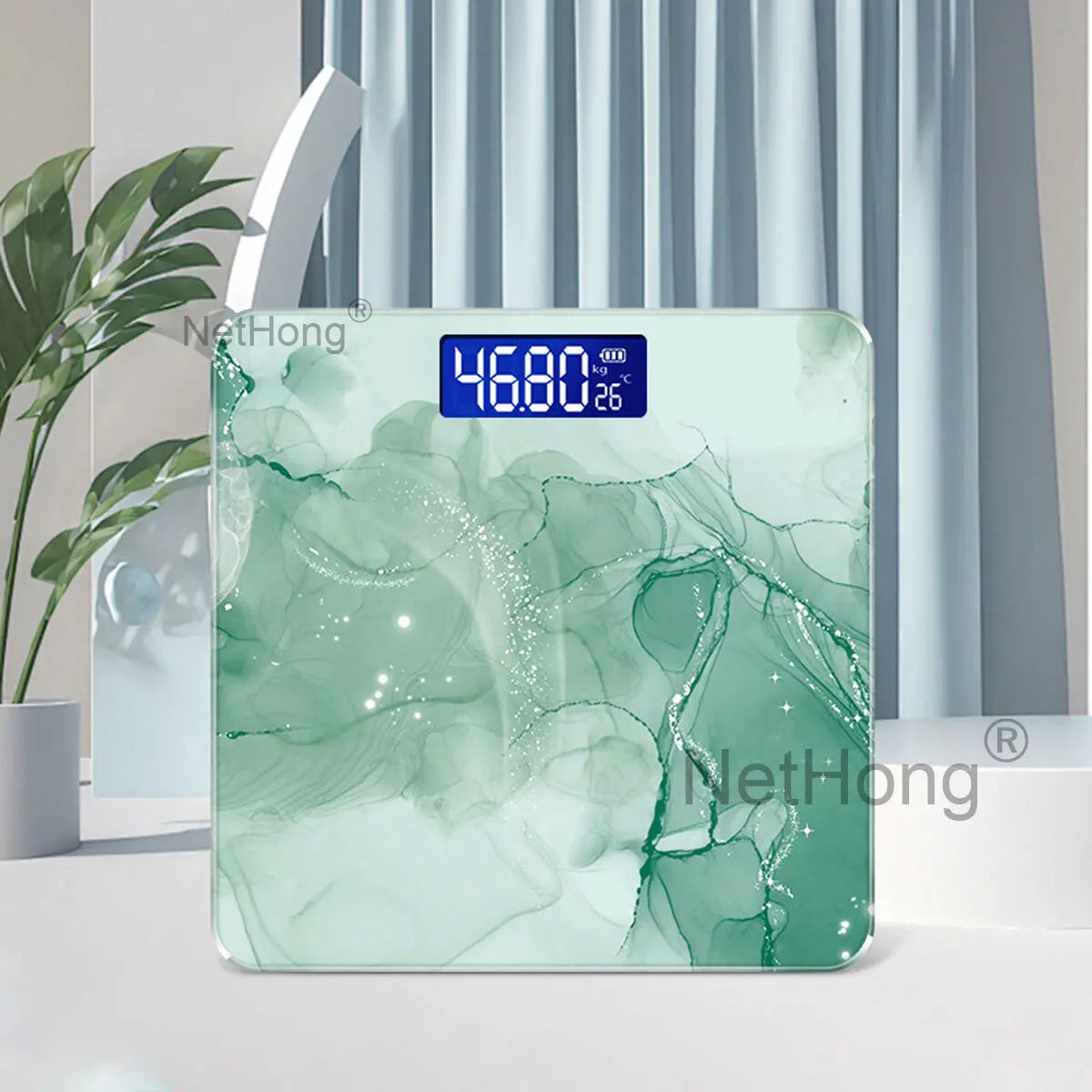 Smart Weighing Scale High Precision Digital Bathroom Balance for Body Weight UK