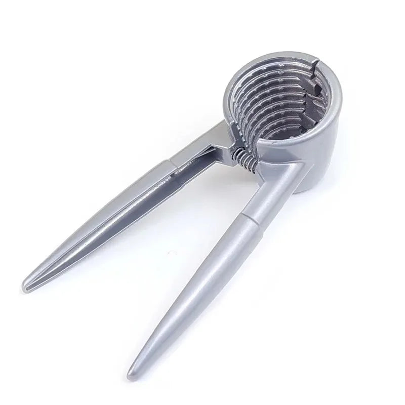 Alloy Walnut Clip Silver Metal Nut Cracker Opener Pecan Chestnut Clips Plier Nut Shelling Tools Home Kitchen Gadgets Accessories